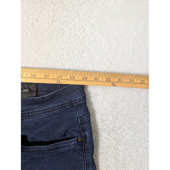 The Perfect Jean NYC Skinny Jeans Men 42x30 Blue Stretch Dark Wash Denim - Picture 4 of 9